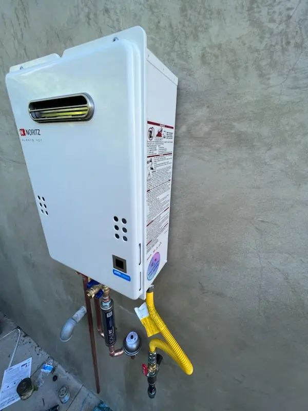 Tankless water heater installation for Cherry Hill Estates homes
